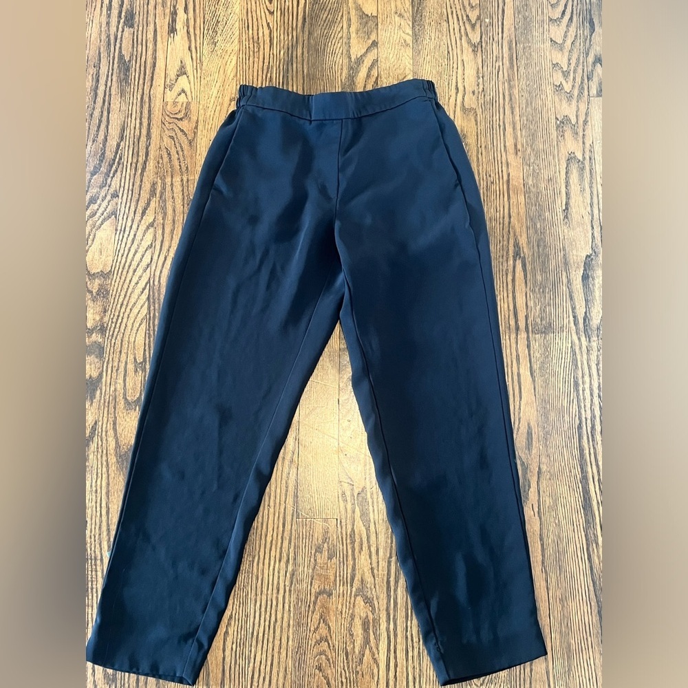 J. Crew Black Women's Straight Trousers-Jamie Pant